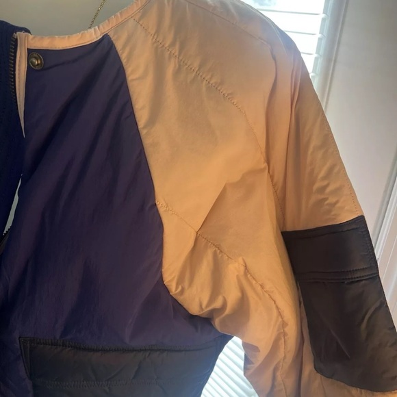 Free People Movement Outta Left Field Jacket A1 Sapphire Skies Combo Size Small - Picture 4 of 6
